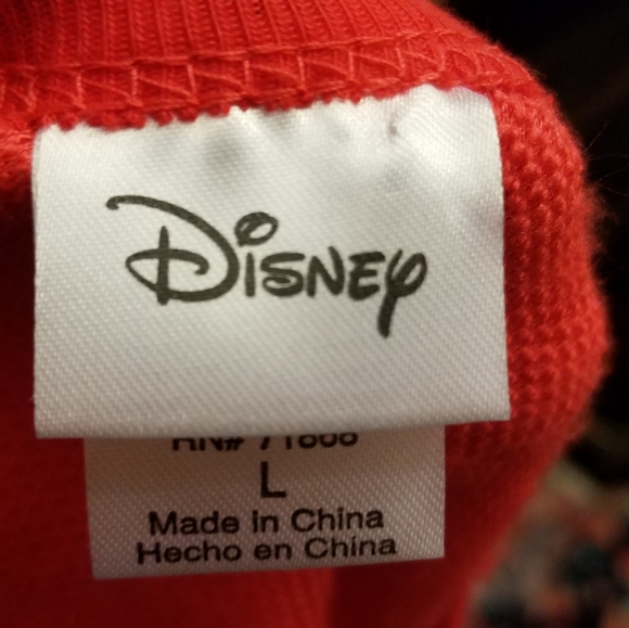 NWOT Disney x Jerry Leigh sequin Mickey sweater Large - Picture 5 of 9